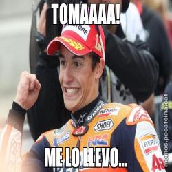TOMAAAA! ME LO LLEVO...