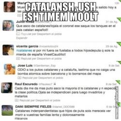 CATALANSH, USH ESHTIMEM MOOLT