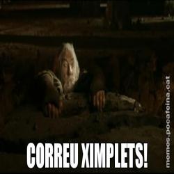 CORREU XIMPLETS!