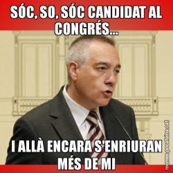 SÓC, SO, SÓC CANDIDAT AL CONGRÉS... I ALLÀ ENCARA S'ENRIURAN MÉS DE MI