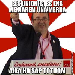 ELS UNIONISTES ENS MENJAREM UNA MERDA AIXò HO SAP TOTHOM
