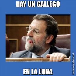 HAY UN GALLEGO EN LA LUNA