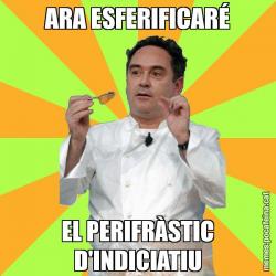 ARA ESFERIFICARÉ EL PERIFRÀSTIC D'INDICIATIU