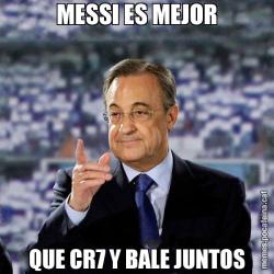 MESSI ES MEJOR QUE CR7 Y BALE JUNTOS