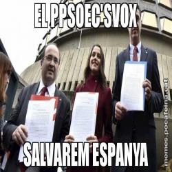EL PPSOEC'SVOX SALVAREM ESPANYA