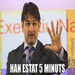 HAN ESTAT 5 MINUTS