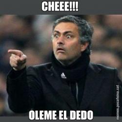 CHEEE!!!  OLEME EL DEDO