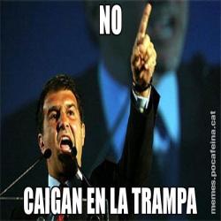 NO CAIGAN EN LA TRAMPA