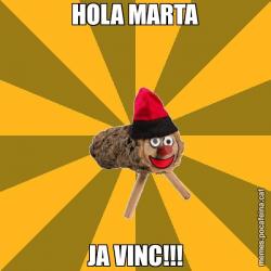 HOLA MARTA JA VINC!!!