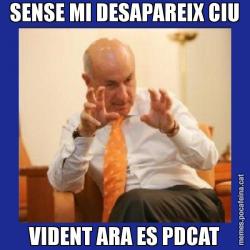 SENSE MI DESAPAREIX CIU VIDENT ARA ES PDCAT