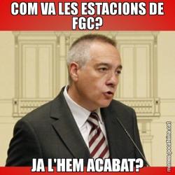 COM VA LES ESTACIONS DE FGC? JA L'HEM ACABAT?