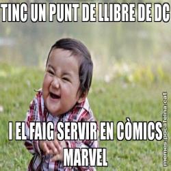 TINC UN PUNT DE LLIBRE DE DC I EL FAIG SERVIR EN CÒMICS MARVEL