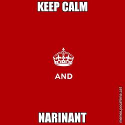 KEEP CALM NARINANT