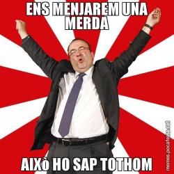 ENS MENJAREM UNA MERDA AIXò HO SAP TOTHOM