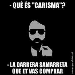 - QUÈ ÉS "CARISMA"? - LA DARRERA SAMARRETA QUE ET VAS COMPRAR