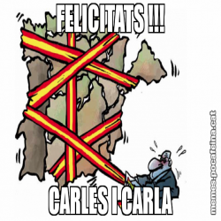 FELICITATS !!! CARLES I CARLA