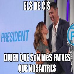 ELS DE C'S DIUEN QUE SóN MéS FATXES QUE NOSALTRES