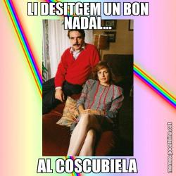 LI DESITGEM UN BON NADAL... AL COSCUBIELA