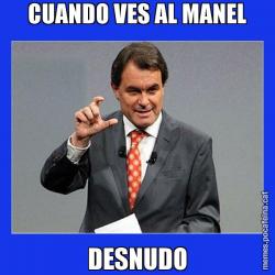 CUANDO VES AL MANEL DESNUDO