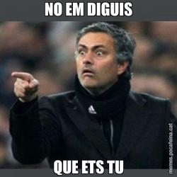 NO EM DIGUIS QUE ETS TU