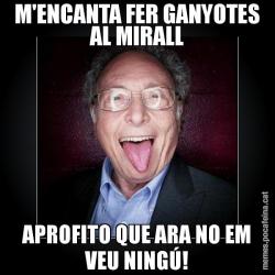 M'ENCANTA FER GANYOTES AL MIRALL APROFITO QUE ARA NO EM VEU NINGÚ!