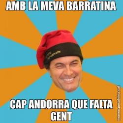 AMB LA MEVA BARRATINA CAP ANDORRA QUE FALTA GENT