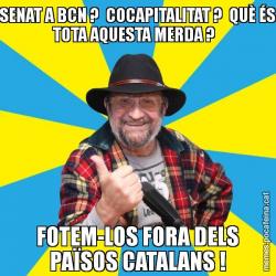 SENAT A BCN ?  COCAPITALITAT ?  QUÈ ÉS TOTA AQUESTA MERDA ?   FOTEM-LOS FORA DELS PAÏSOS CATALANS !