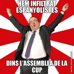 HEM INFILTRAT ESPANYOLISTES DINS L'ASSEMBLEA DE LA CUP