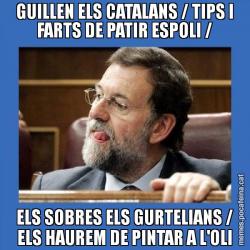 GUILLEN ELS CATALANS / TIPS I FARTS DE PATIR ESPOLI / ELS SOBRES ELS GURTELIANS / ELS HAUREM DE PINTAR A L'OLI