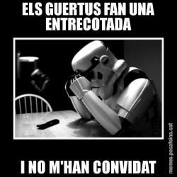 ELS GUERTUS FAN UNA ENTRECOTADA I NO M'HAN CONVIDAT