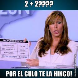 2 + 2???? POR EL CULO TE LA HINCO!