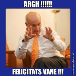 ARGH !!!!!! FELICITATS VANE !!!
