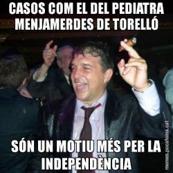 CASOS COM EL DEL PEDIATRA MENJAMERDES DE TORELLÓ SÓN UN MOTIU MÉS PER LA INDEPENDÈNCIA