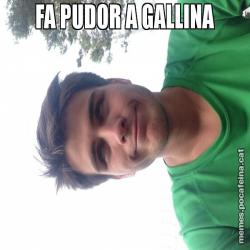 FA PUDOR A GALLINA