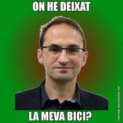 ON HE DEIXAT LA MEVA BICI?