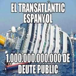 EL TRANSATLÀNTIC ESPANYOL 1.000.000.000.000 DE DEUTE PÚBLIC