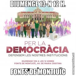 DIUMENGE 13-N 12 H. FONTS DE MONTJUÏC
