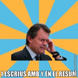 I ESCRIUS AMB Y EN EL RESUM