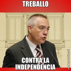 TREBALLO CONTRA LA INDEPENDENCIA
