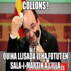 COLLONS ! QUINA LLISADA LI HA FOTUT EN SALA-I-MARTIN A L'ILLA