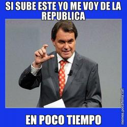 SI SUBE ESTE YO ME VOY DE LA REPUBLICA EN POCO TIEMPO