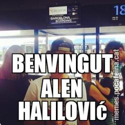 BENVINGUT ALEN HALILOVIć
