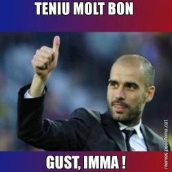 TENIU MOLT BON  GUST, IMMA !