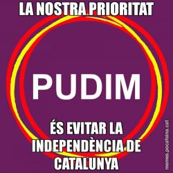 LA NOSTRA PRIORITAT ÉS EVITAR LA INDEPENDÈNCIA DE CATALUNYA