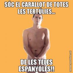SÓC EL CARALLOT DE TOTES LES TERTÚLIES... DE LES TELES ESPANYOLES!!