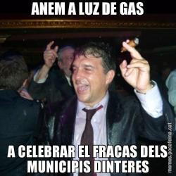 ANEM A LUZ DE GAS A CELEBRAR EL FRACAS DELS MUNICIPIS DINTERES