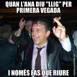QUAN L'ANA DIU "LLIG" PER PRIMERA VEGADA I NOMÉS FAS QUE RIURE