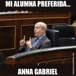 MI ALUMNA PREFERIDA... ANNA GABRIEL