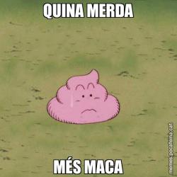 QUINA MERDA MÉS MACA
