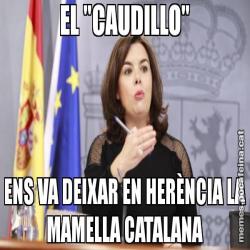 EL "CAUDILLO" ENS VA DEIXAR EN HERÈNCIA LA MAMELLA CATALANA